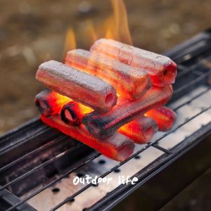 BBQ Hexagonal Sawdust Charcoal