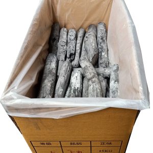 BBQ Binchotan Charcoal Round Shape Grade L Width 3.5-4.5cm