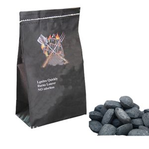 2KG BBQ Charcoal Briquettes Bag