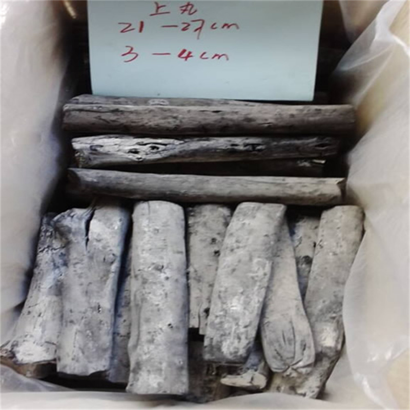 BBQ Binchotan Charcoal Round Shape Grade L (Width: 3.5-4.5cm)