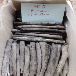 BBQ Binchotan Charcoal Round Shape Grade L (Width: 1.5–2.5cm)